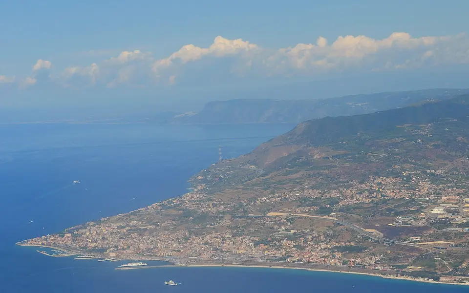 Villa San Giovanni · Panorama sullo Stretto